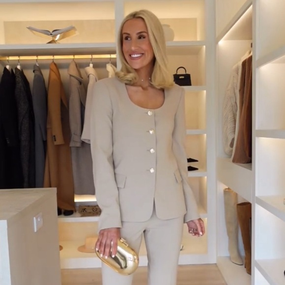 Zara scoop neck blazer - Picture 8 of 11